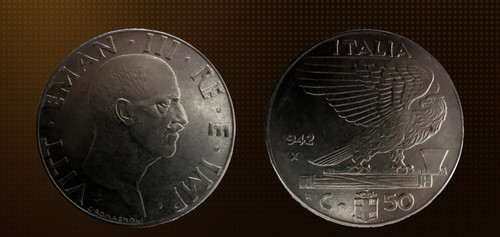 Regno italia centesimi - regno, 50