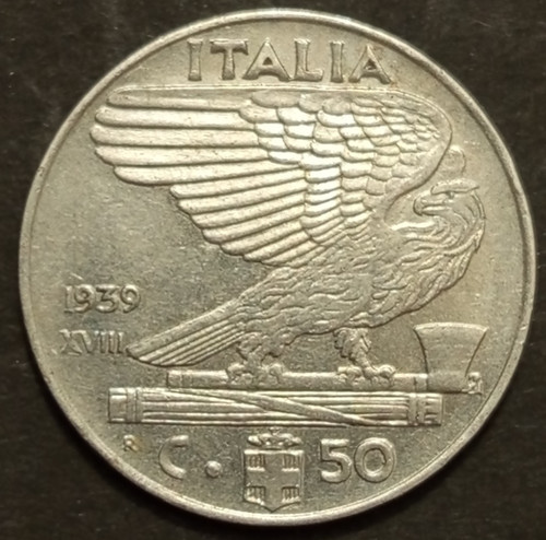 Centesimi impero 1939 xviii - impero,
