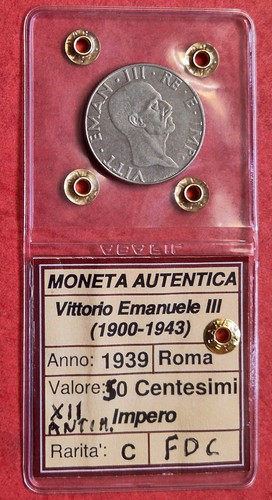 Centesimi 1939 xvii - centesimi,