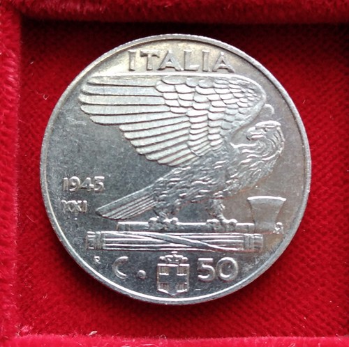 Moneta regno iii 50 - regno, v.e.iii