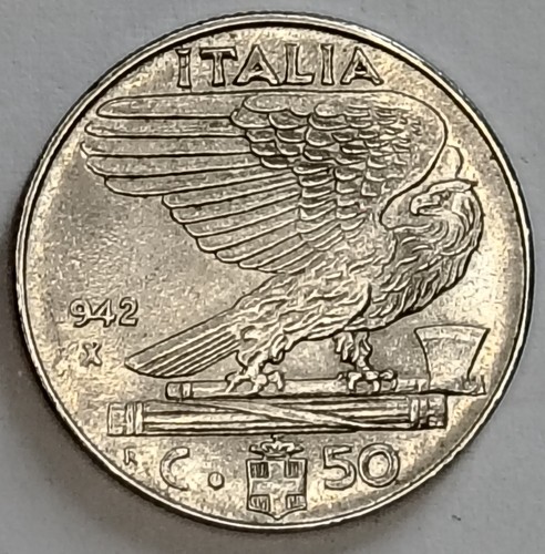 Regno italia 50 - 50, centesimi