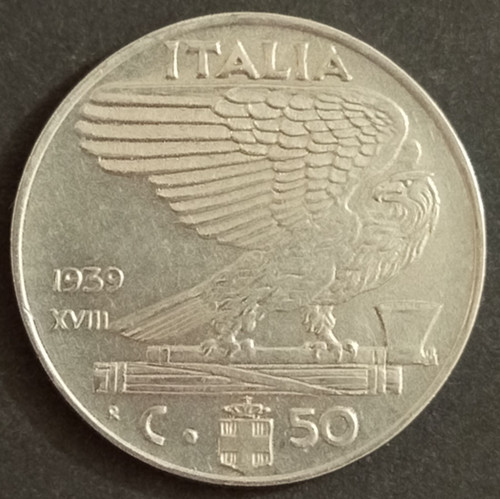 Centesimi impero 1939 xviii - centesimi,