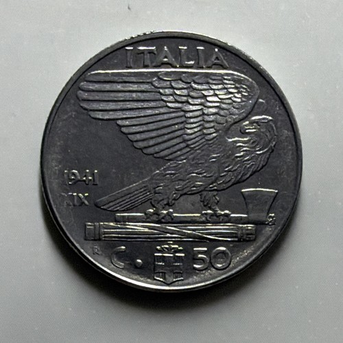 Regno italia centesimi - d'italia, 50