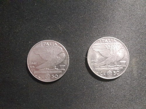 Monete centesimi lire - 50,