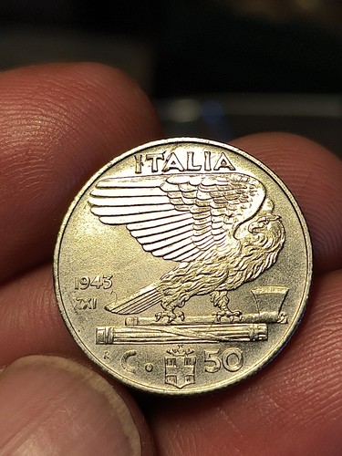 Centesimi 1943 xxi impero - centesimi,
