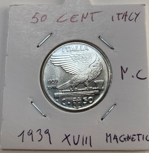 Centesimi 1939 xviii - 50,