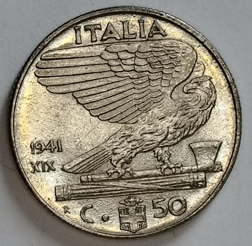 Regno italia 50 - d'italia,