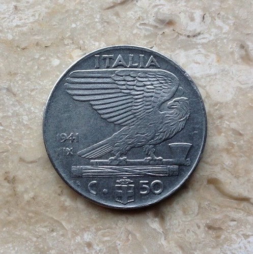 Centesimi lire 1941 - 50, di