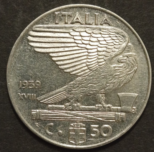 Centesimi impero 1939 - 50,